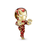 Charm Iron Man De The Avengers De Marvel Recubrimiento Oro 14K